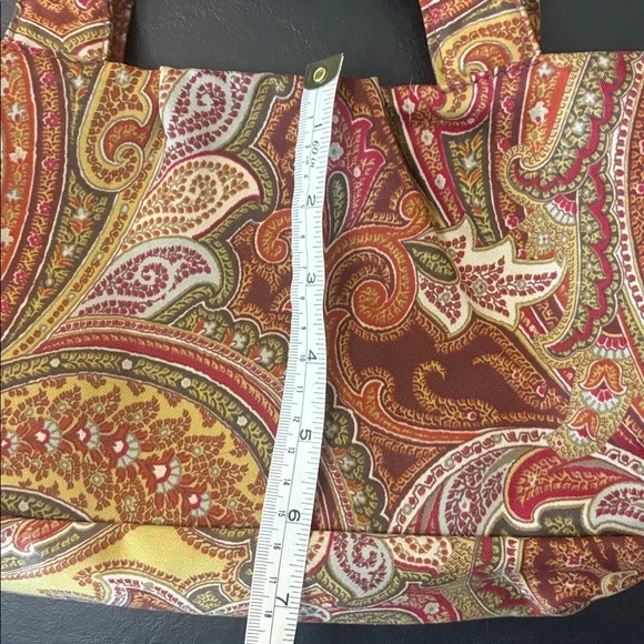 Etro Paisley Patterned Women's canvas Bag - Picture 7 of 8
